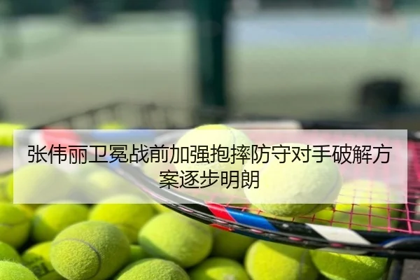 张伟丽卫冕战前加强抱摔防守对手破解方案逐步明朗